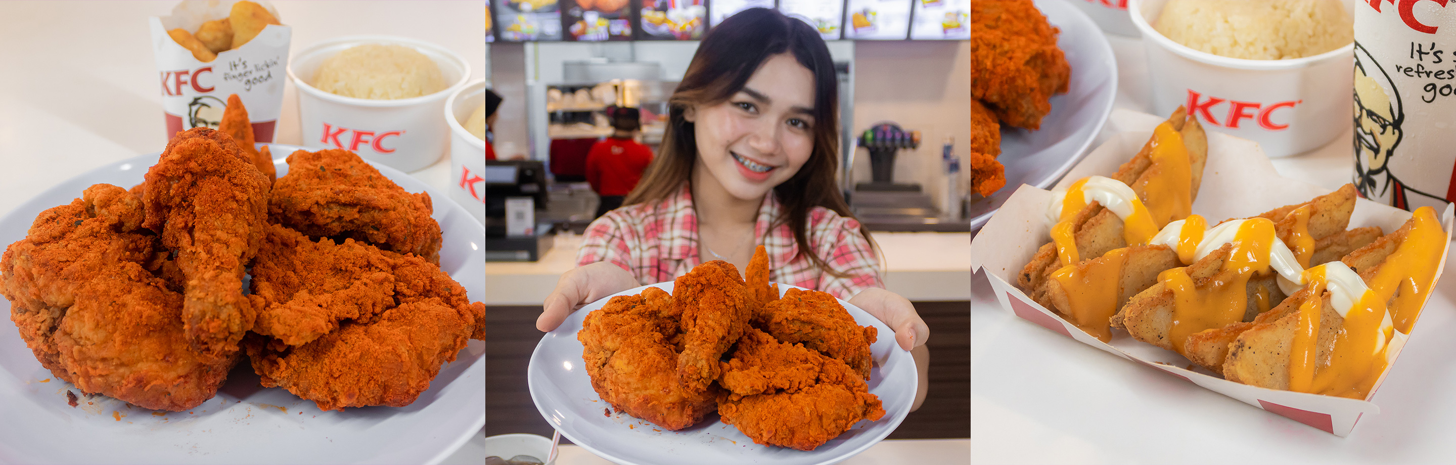 What’s sweet, sour, and super crunchy? It’s Spicy Smoky Crunch from KFC!