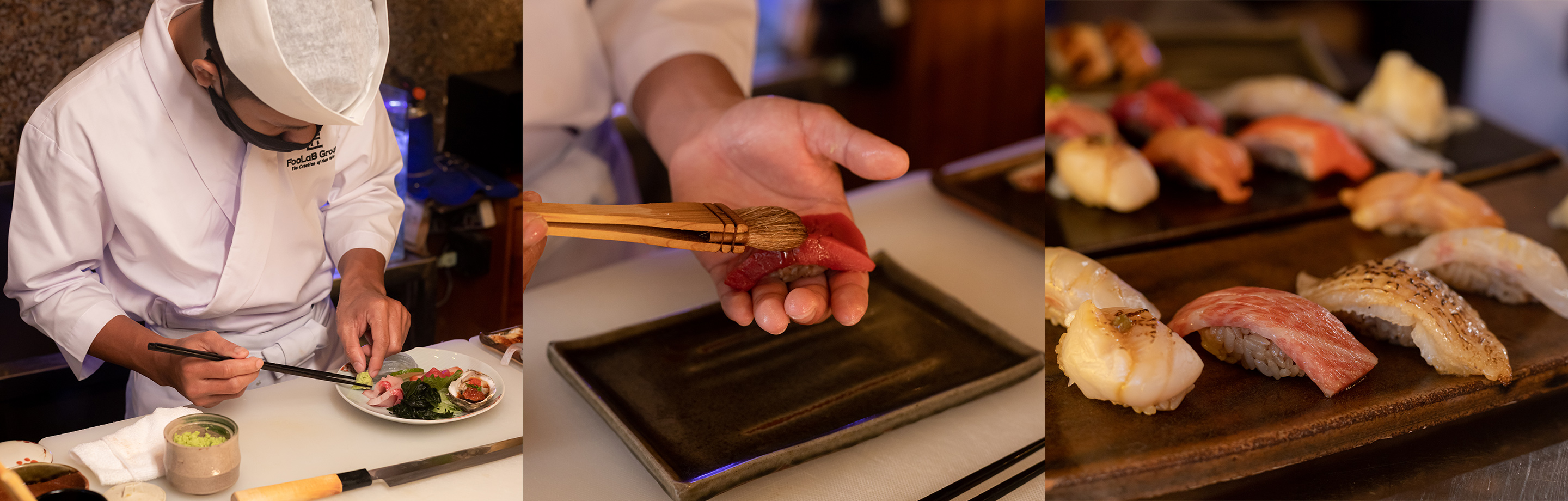 បទពិសោធន៍ ស៊ូស៊ីបែប Omakase ដ៏ពិសេសនៅ SuShi LaB