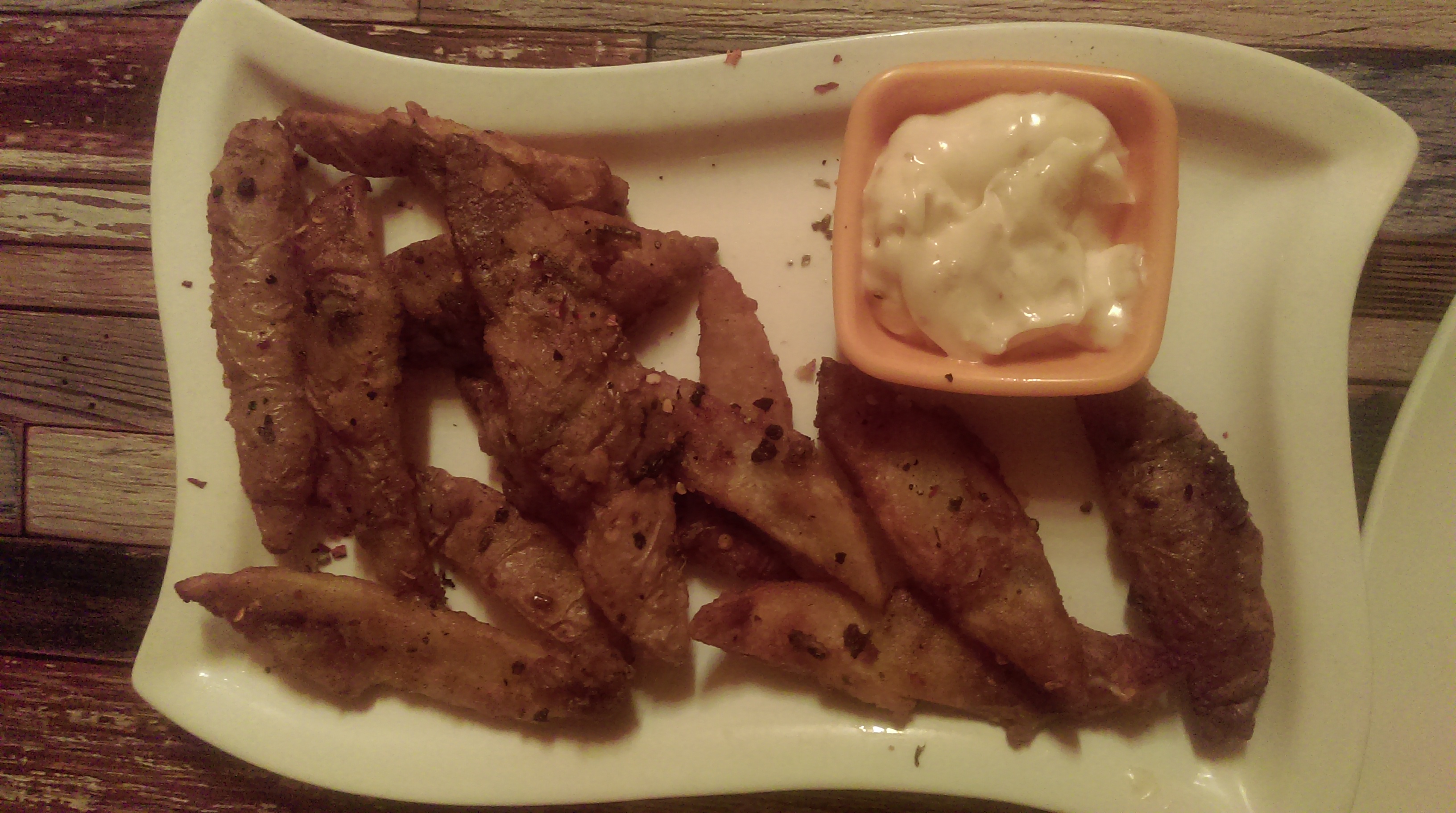 Fried Potato Skins Food Cavern