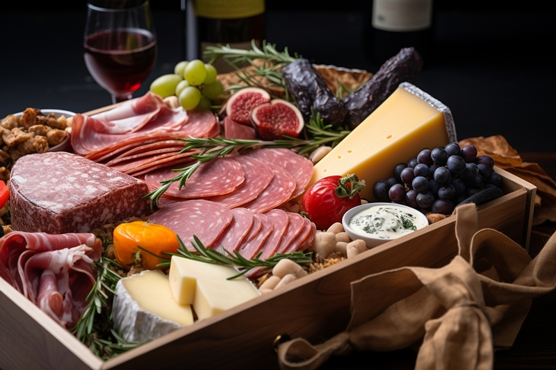 Cheese And Charcuterie Building The Ultimate Hamper Combination Food