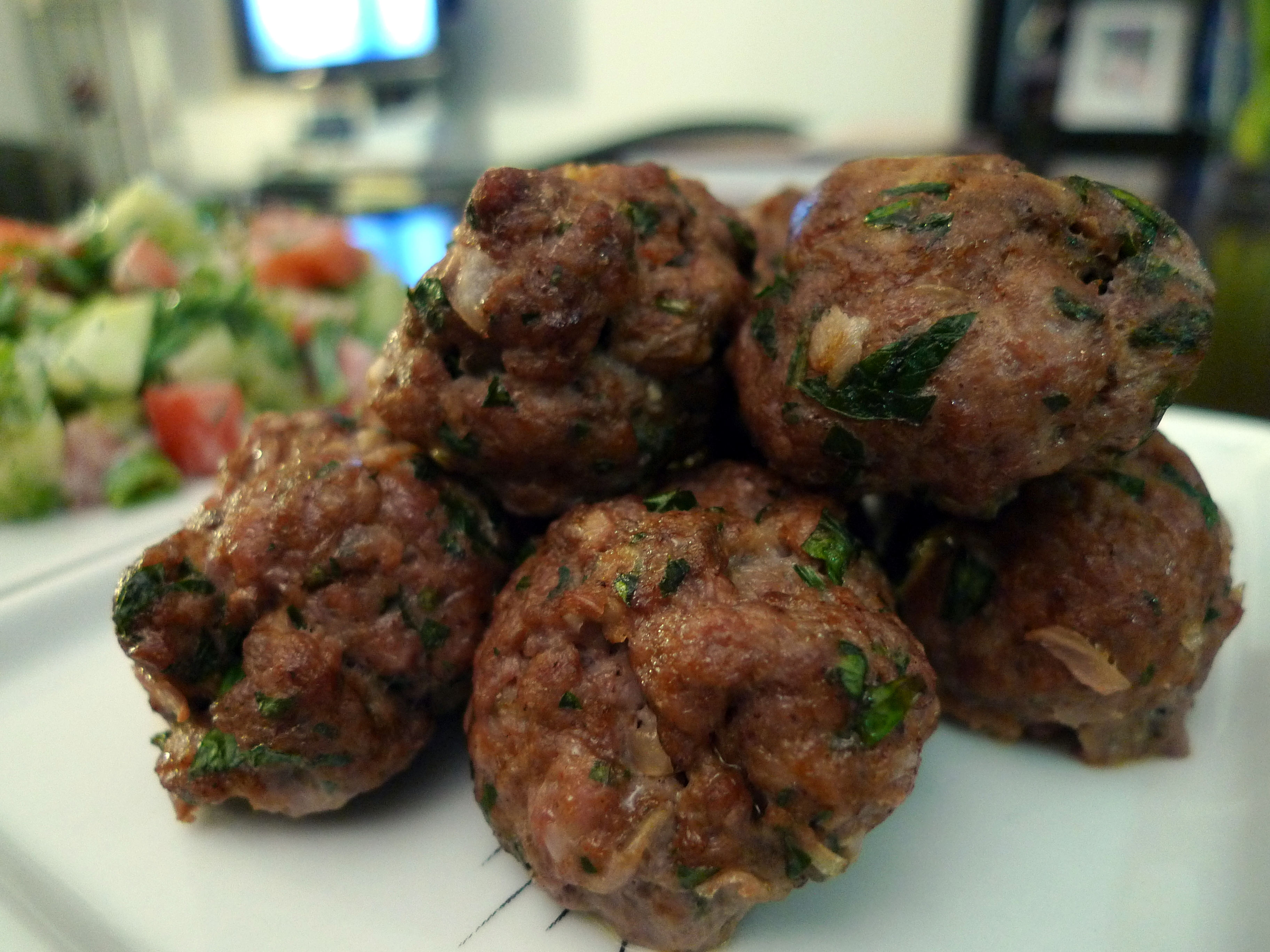 Baked Moroccan Kefta food comas