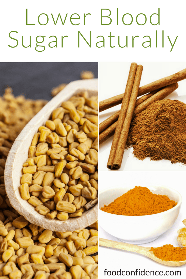 Lower Blood Sugar with Cinnamon, Fenugreek and Turmeric