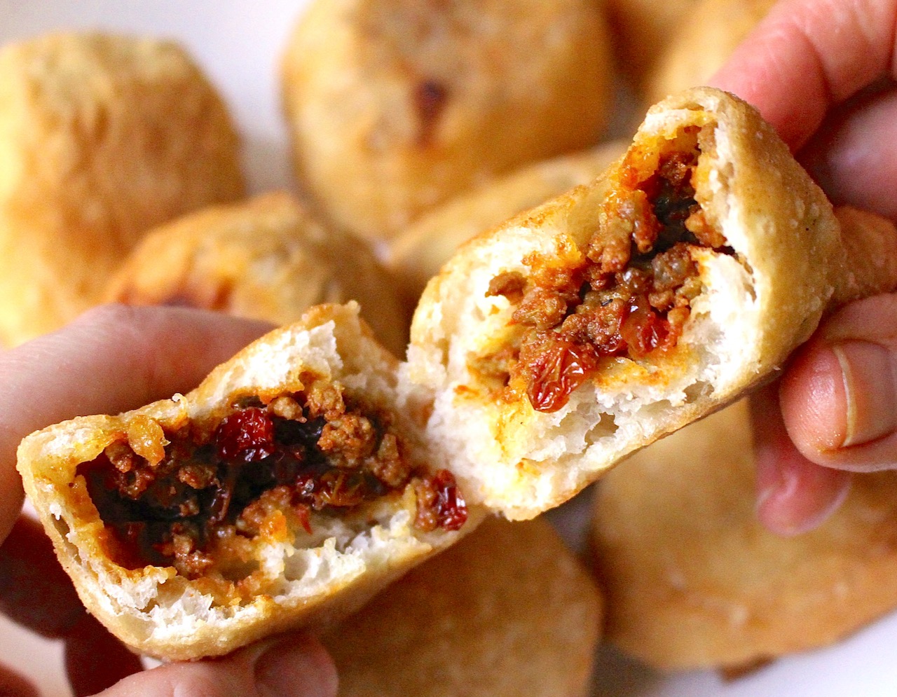 Meat Piroshki with Iranian twist Bakery