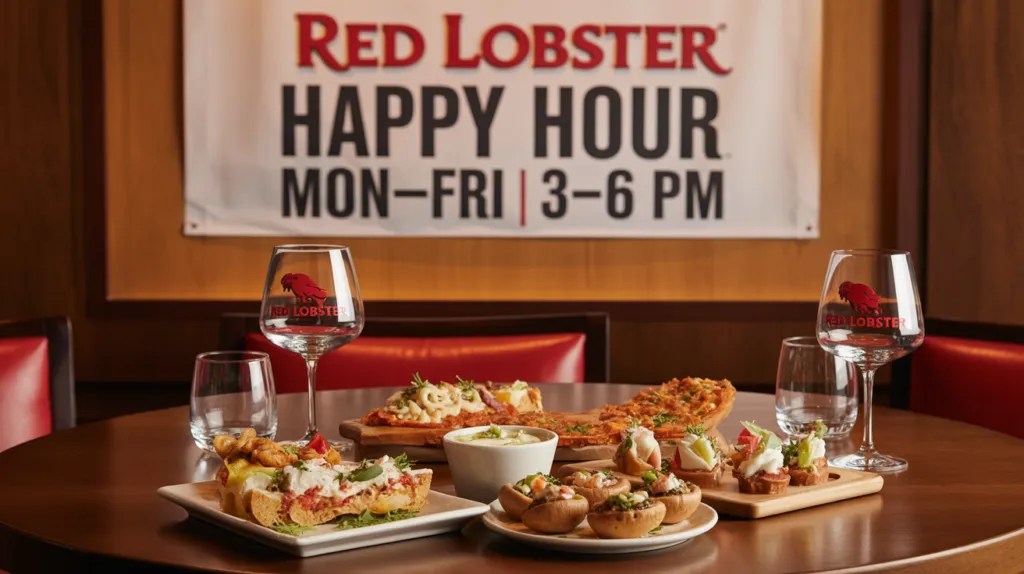 Red Lobster Happy Hour 2025 5 Drinks & 2 Off Appetizers