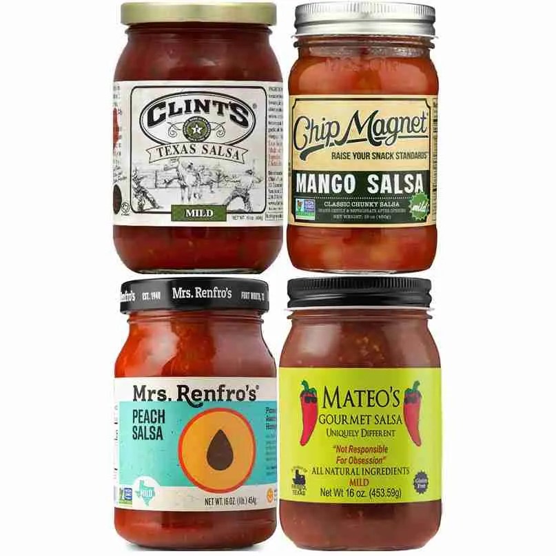 Mild Salsa 4 Jar Gift Set Food E Concepts