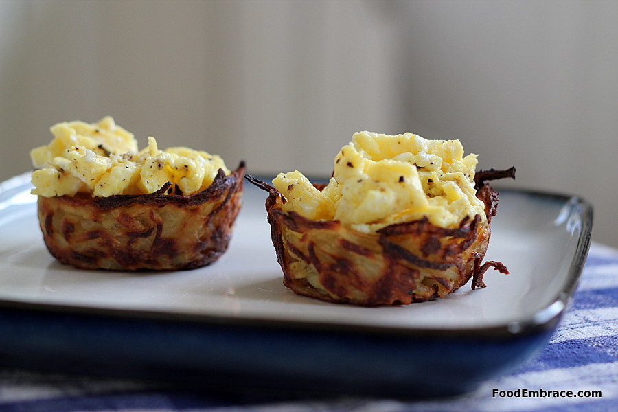 Potato Nests Food Embrace