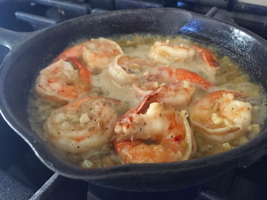 CastIron Shrimp Recipe Sinkology