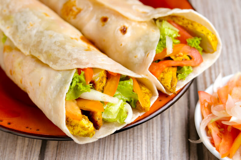 Chicken Shawarma Food For Net