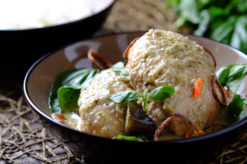 Slow Cooker Thai Green Curry Chicken Food For Net