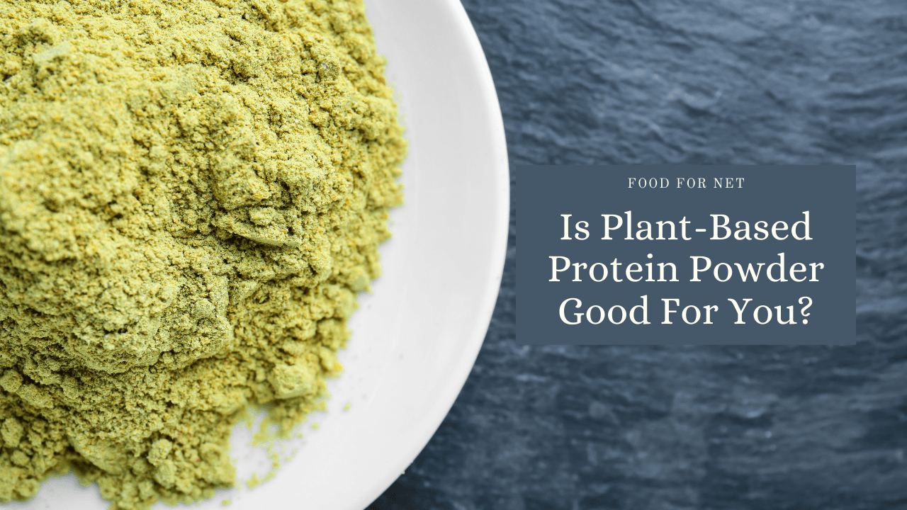 Is PlantBased Protein Powder Good For You? Food For Net