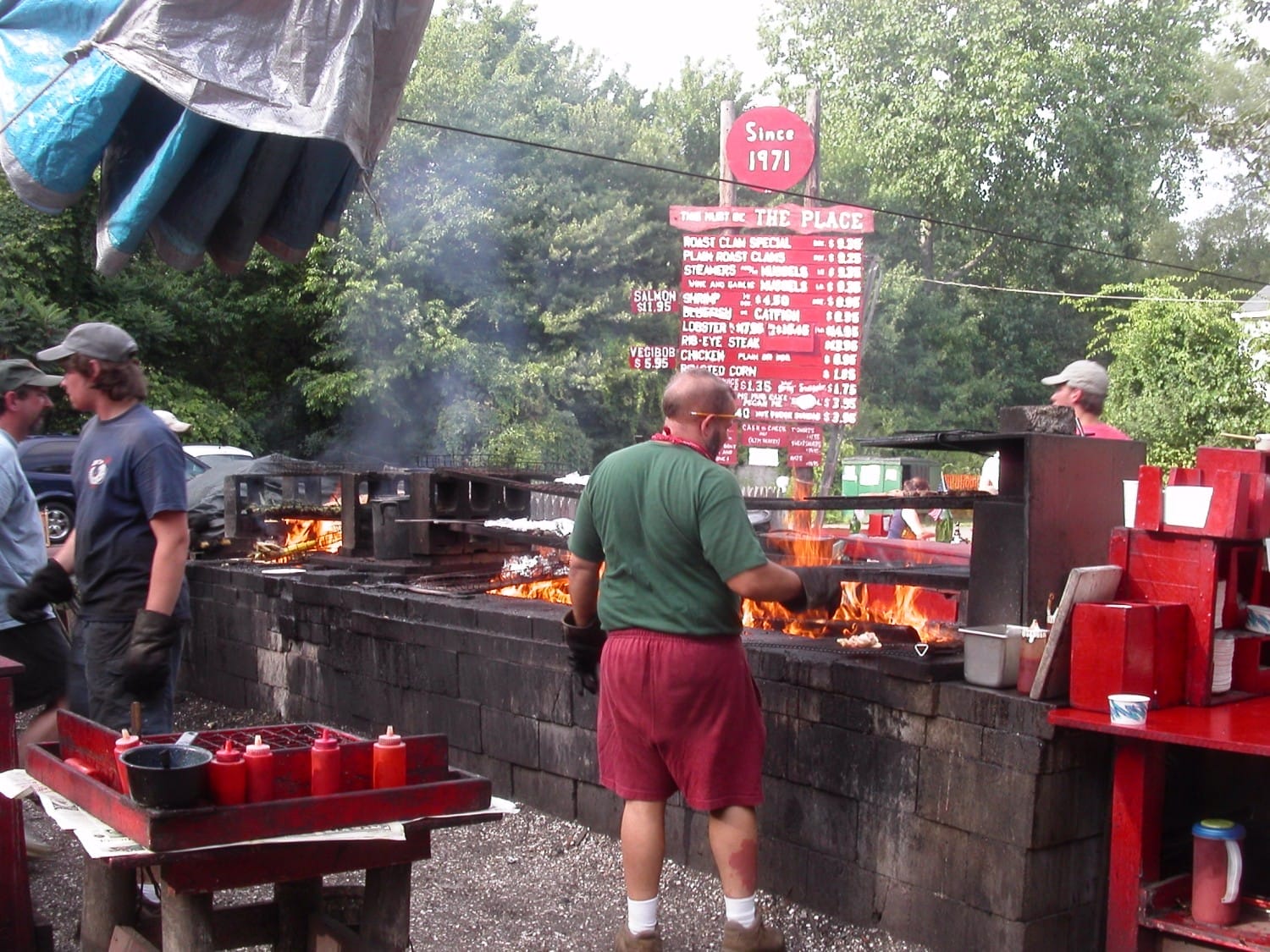 The Place Grilling Summer Seafood Al Fresco in Guilford Food GPS