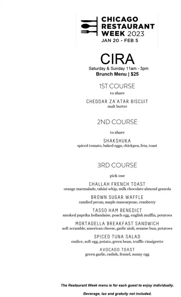 Chicago Restaurant Week 2023 Menus, Dates, Highlights
