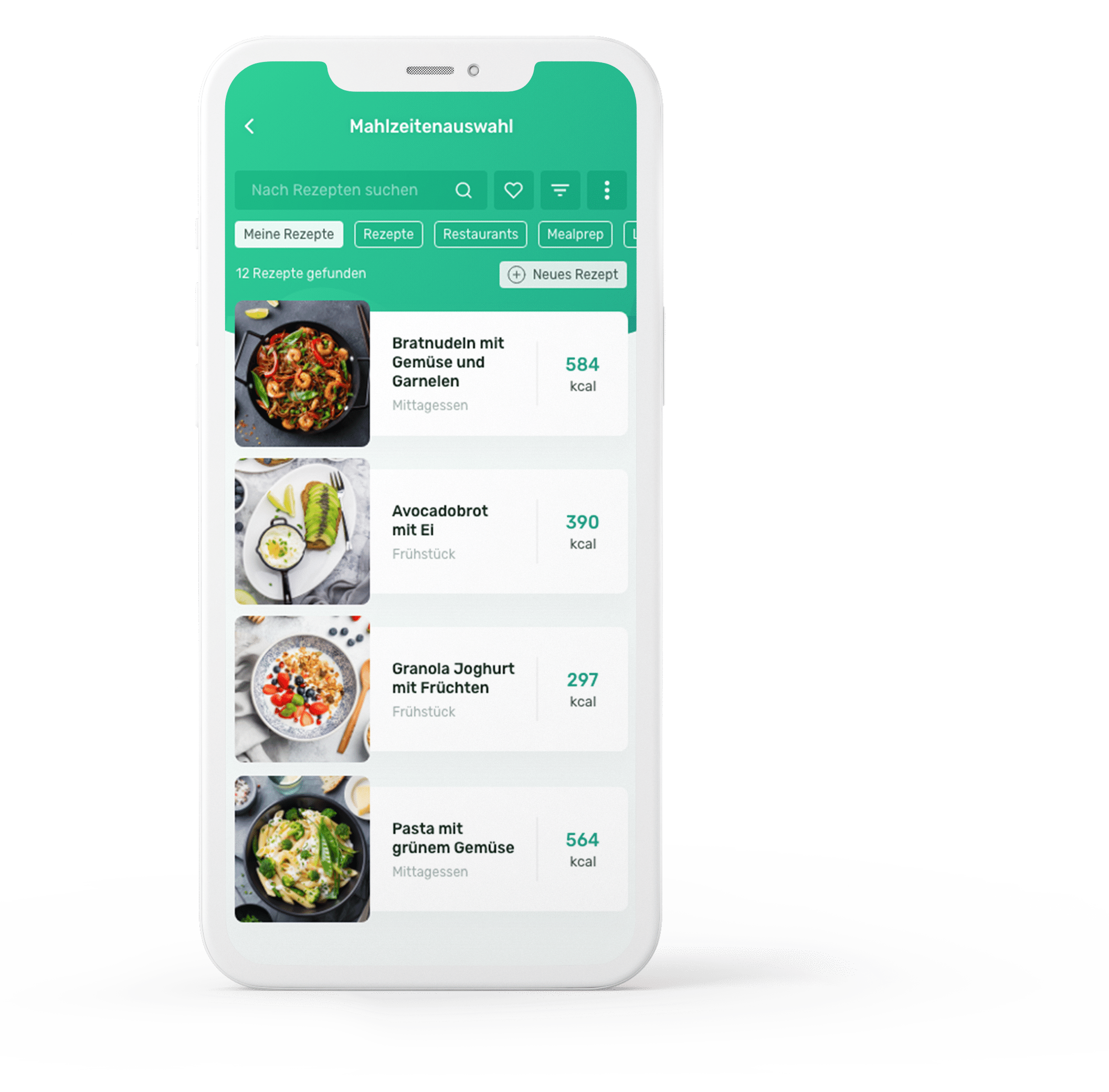 Foodiary.app Dein persönlicher Ernährungsplan mit Rezepten