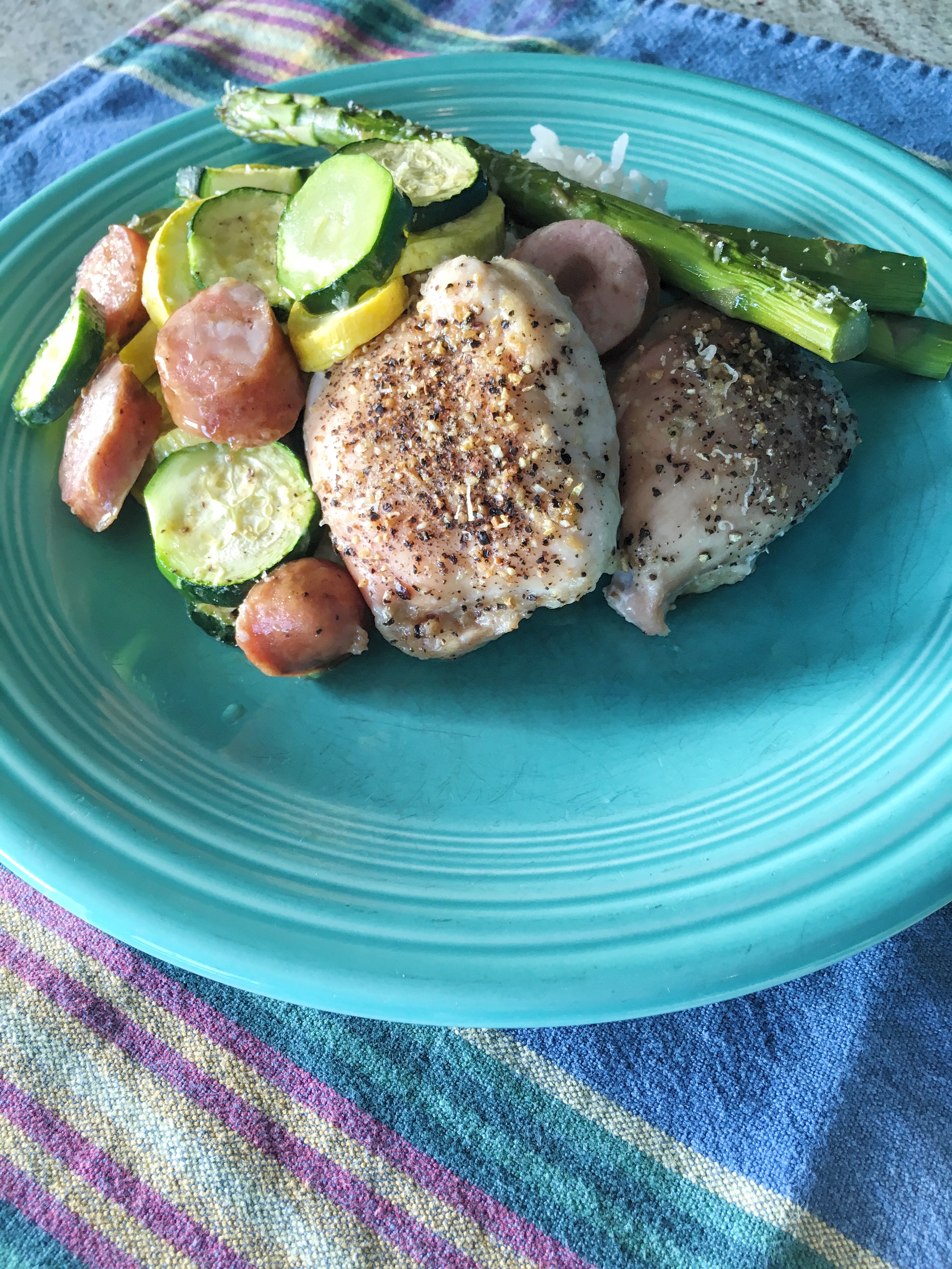 Chicken and Vegetable Bake Foodie Experiment