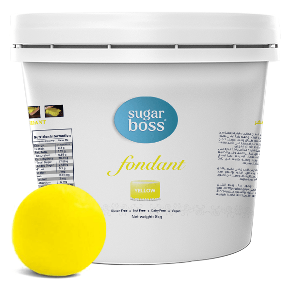 Yellow Fondant Foodient Leading in Bakery Ingredients