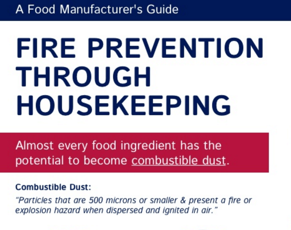 NFPA Codes for Food Manufacturers [Infographic] Food Industry Executive