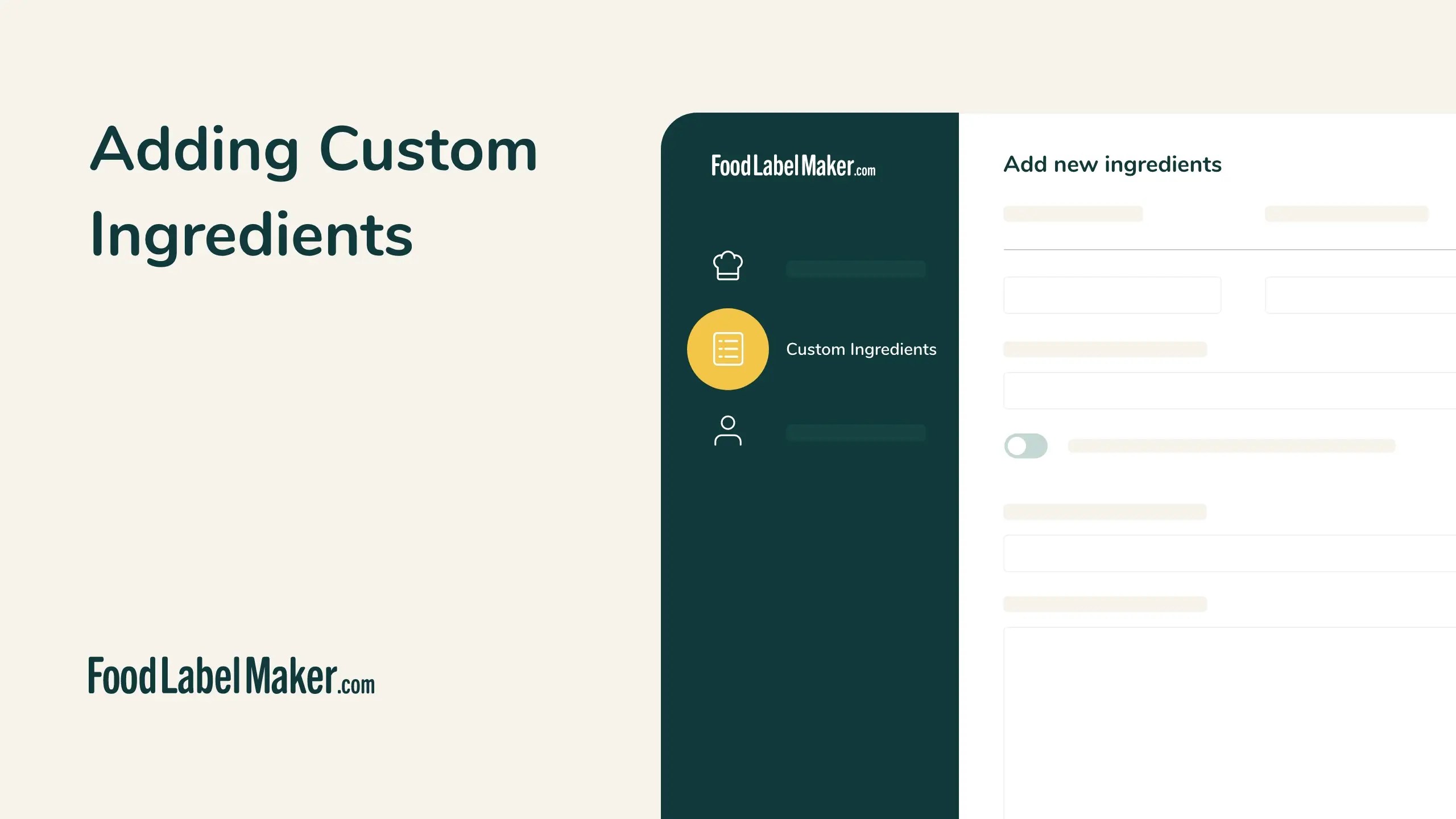 Food Label Maker Tutorials Food Label Maker