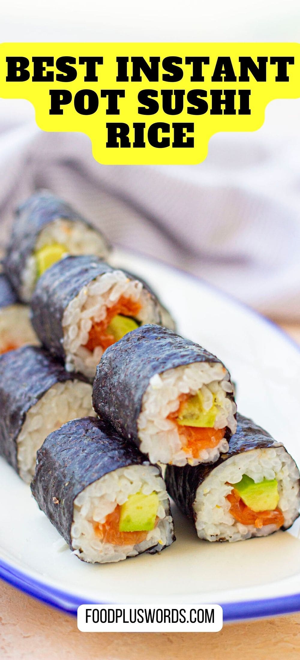 Easy Instant Pot Sushi Rice