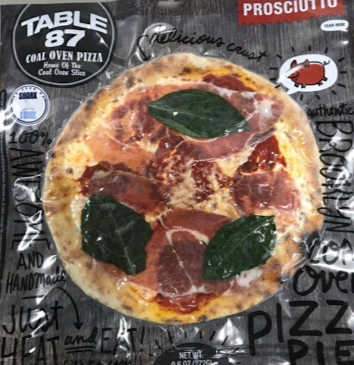 Table 87 Frozen Prosciutto Pizzas Recalled For No Inspection