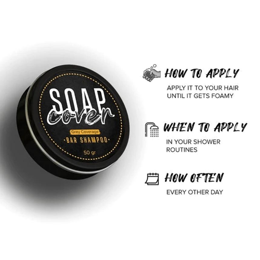 Is SoapCover Bar Shampoo Legit Antigrey Soap? What is your Review