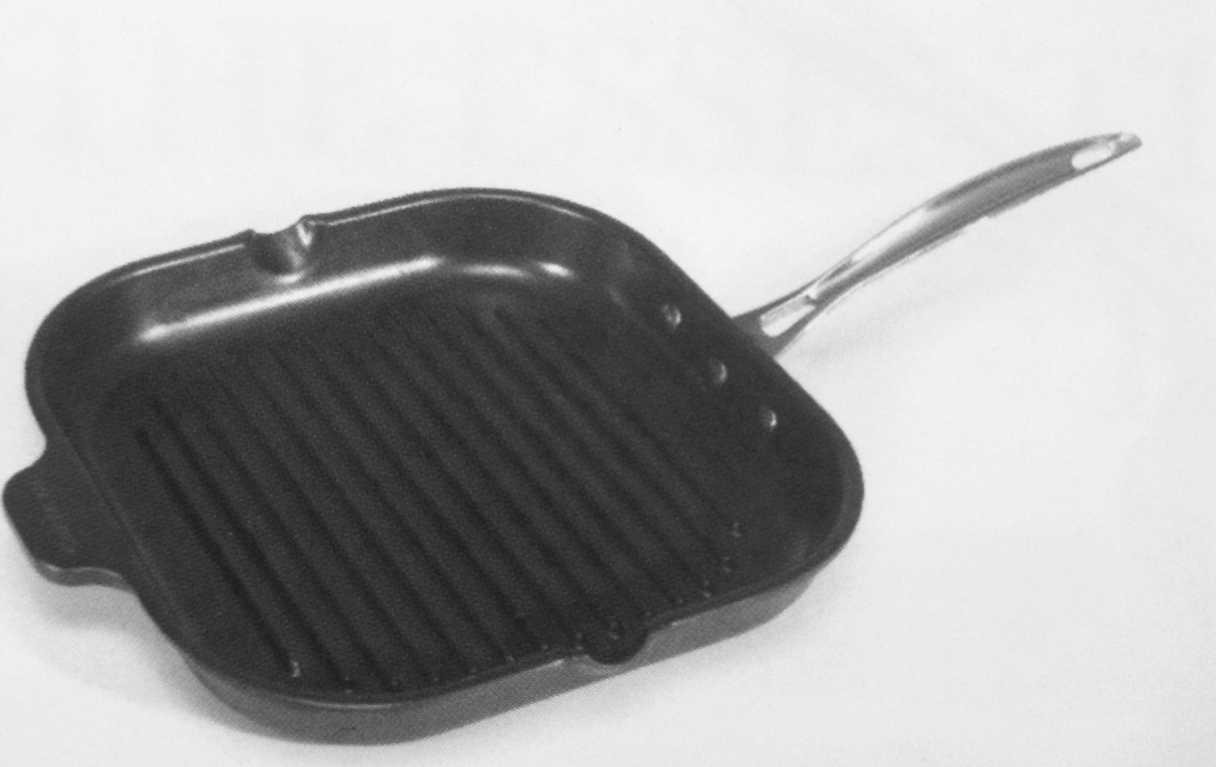 Gourmet Ribbed Grill Pan Item 2120 Chef's Kitchen