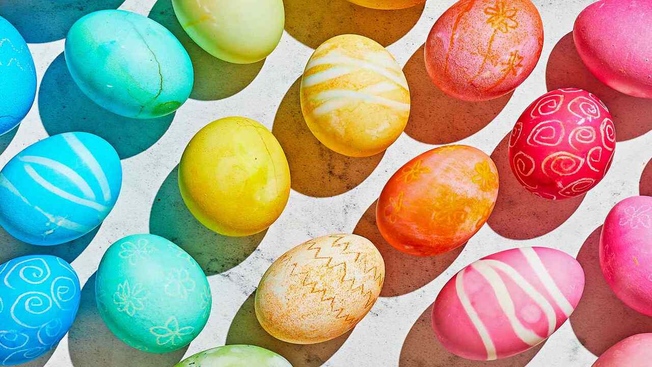 How To Make Egg Dye Color Mixing Chart Recipe - Full Discussion