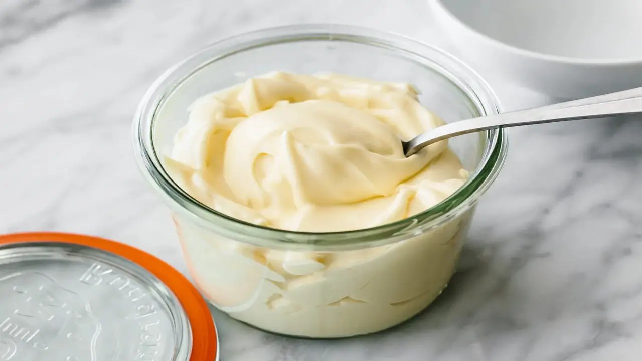 Making The Mayonnaise Sauce