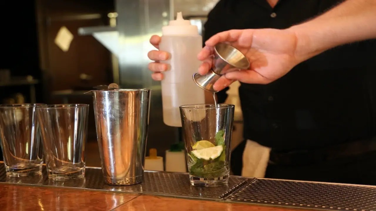 Making This Drink Mixture