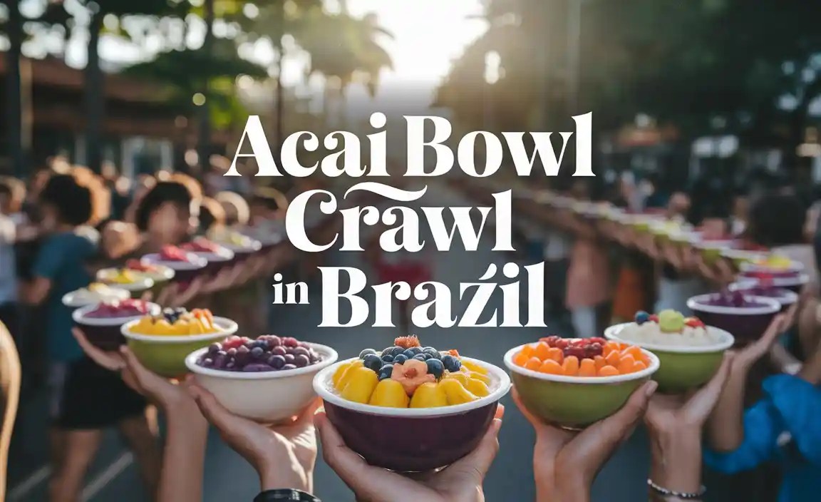 Acai Bowl Crawl In Brazil