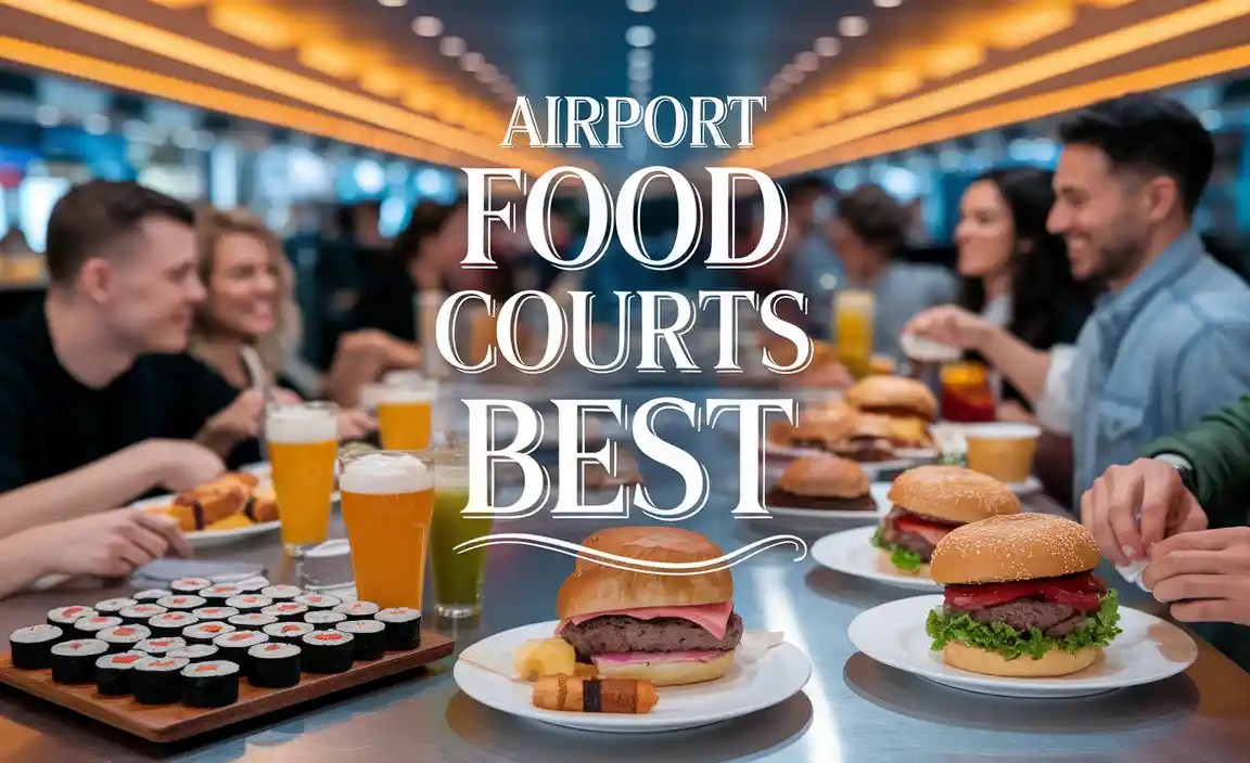 Airport Food Courts Best