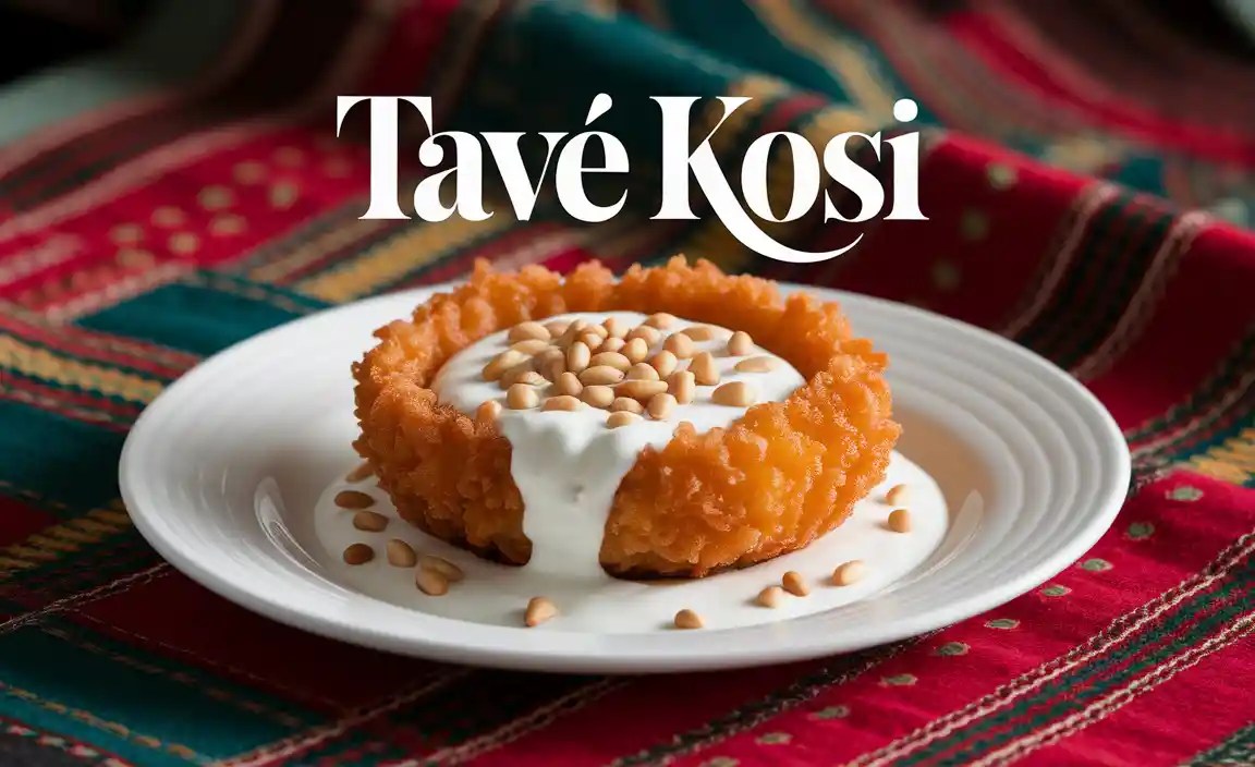 Albanian Tavë Kosi Tasting