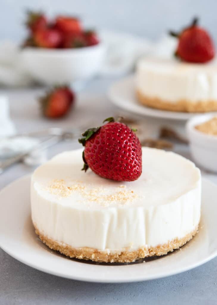 No Bake Ricotta Cheesecake Foods Guy