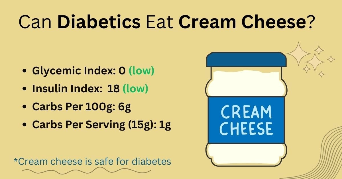 Cream cheese and Diabetes Is it Good For Diabetics