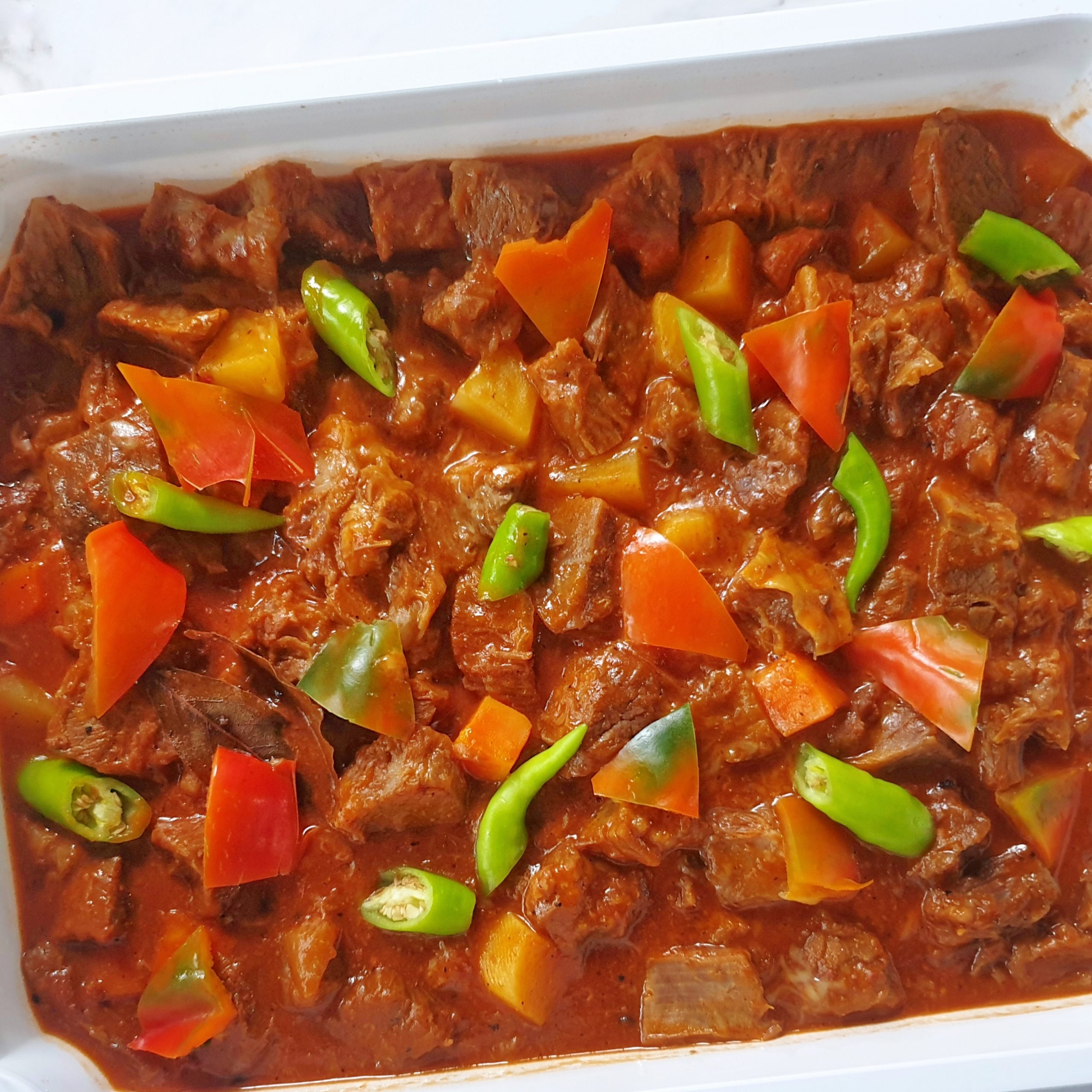 Beef Caldereta FoodTray2Go