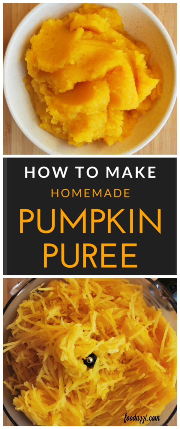 How to Make Homemade Pumpkin Puree Fooduzzi