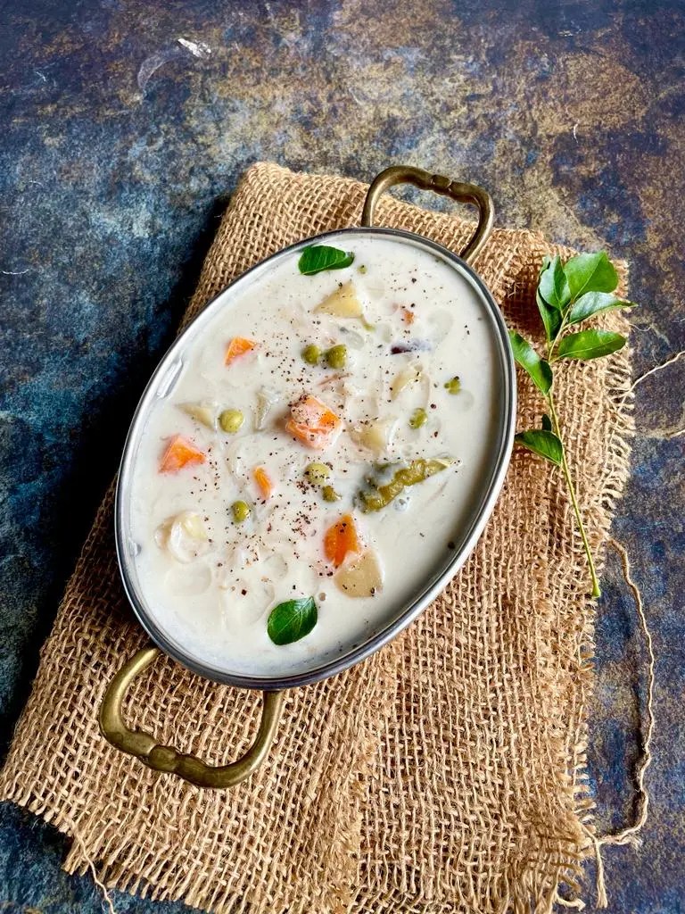 Kerala Style Vegetable Stew Recipe FoodWiki