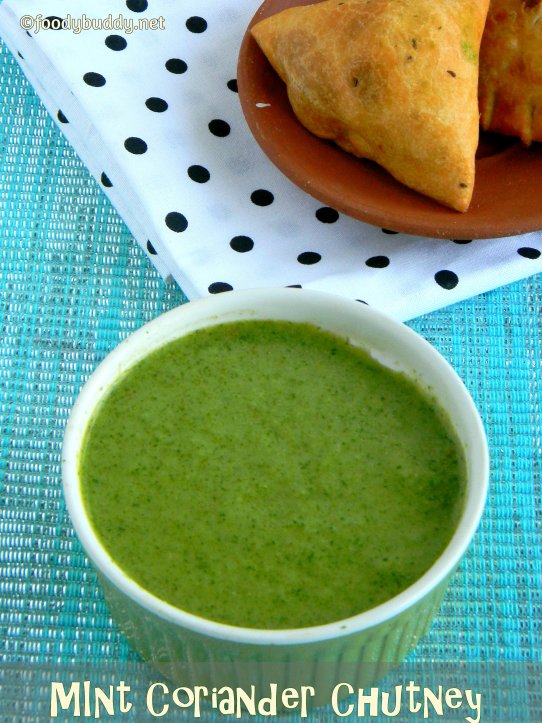 mint coriander chutney