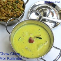 chow chow mor kulambu recipe