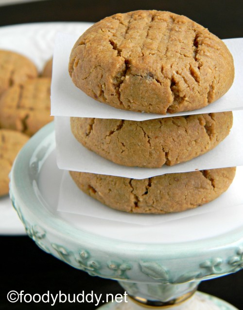 easy peanut butter oatmeal cookies