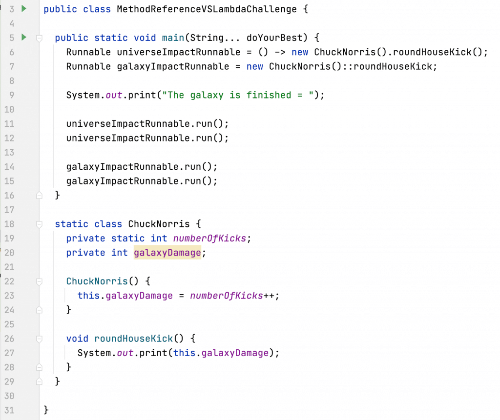 Method Reference VS Lambda Java Challenge foojay
