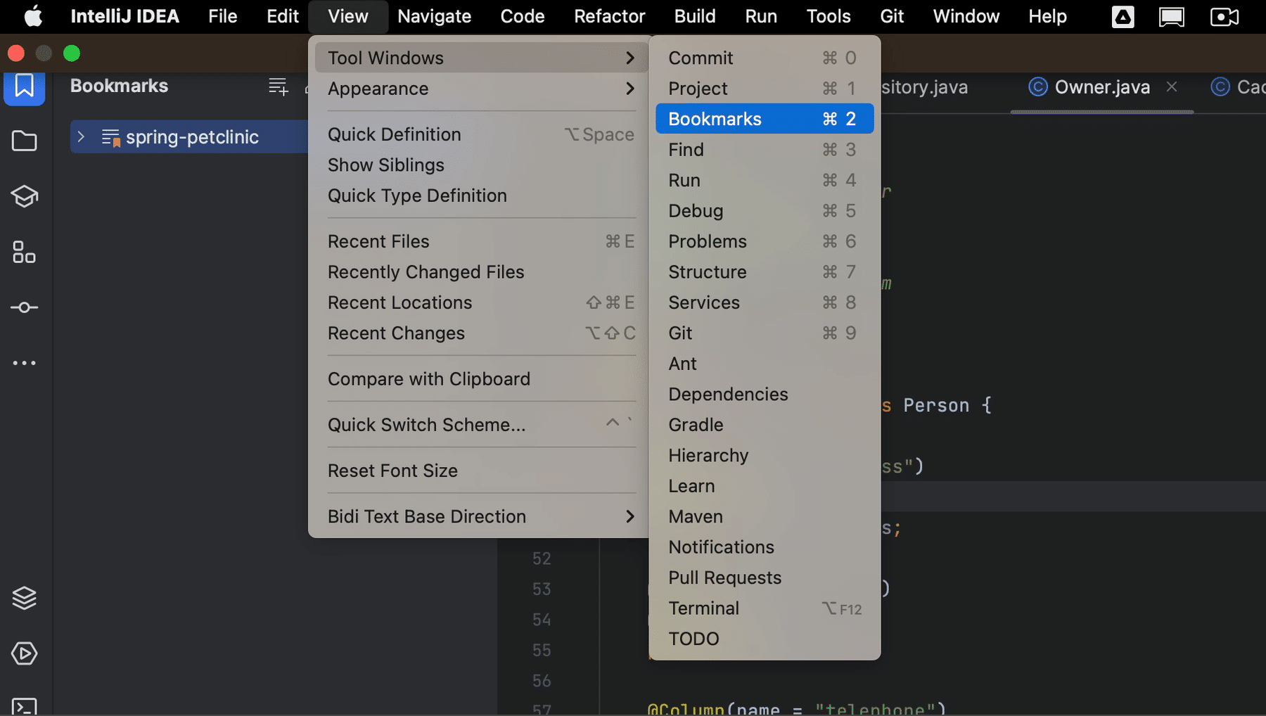 Using Bookmarks in IntelliJ IDEA Foojay.io Today