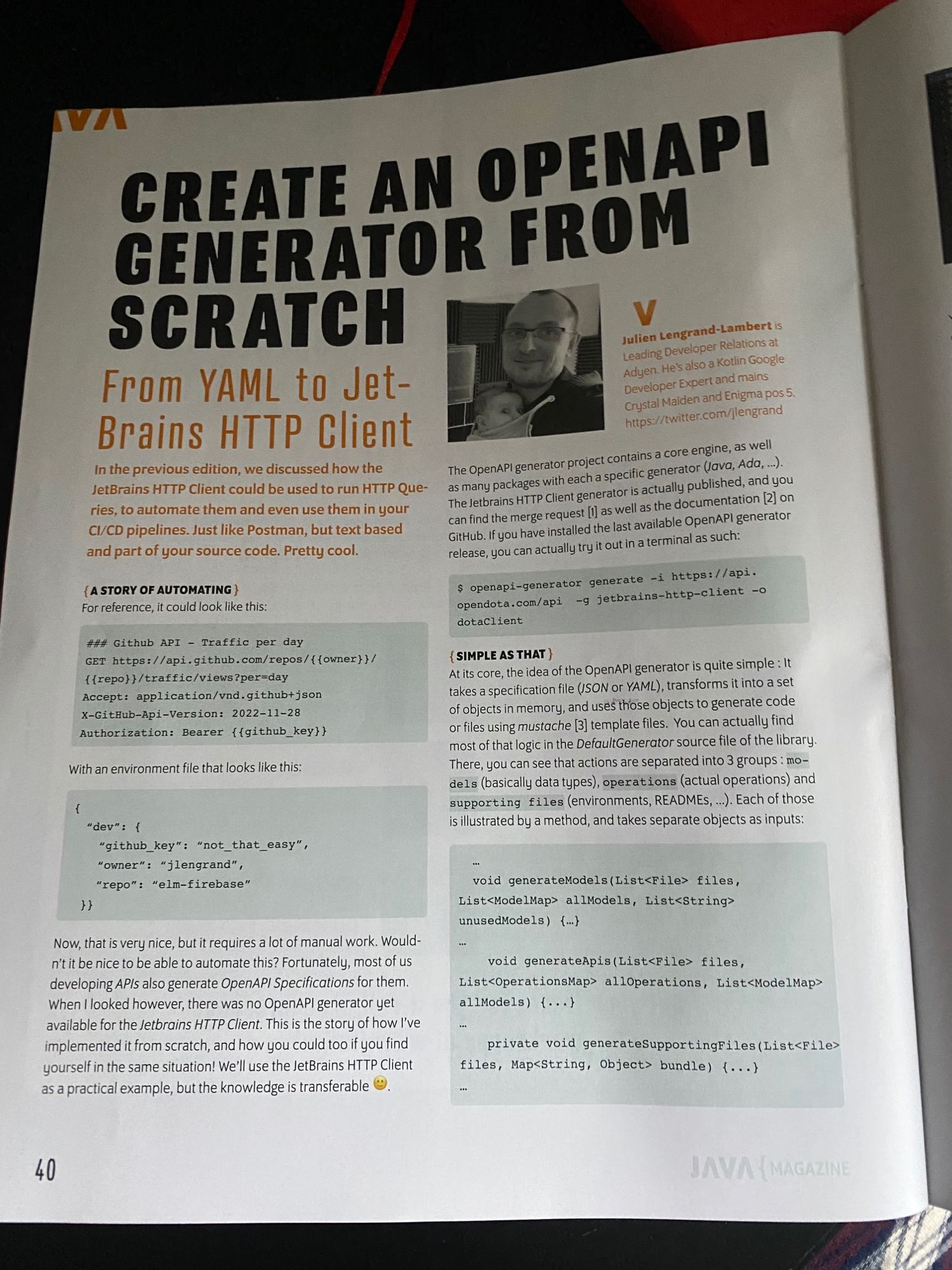 OpenAPI Generator From YAML to JetBrains HTTP Client