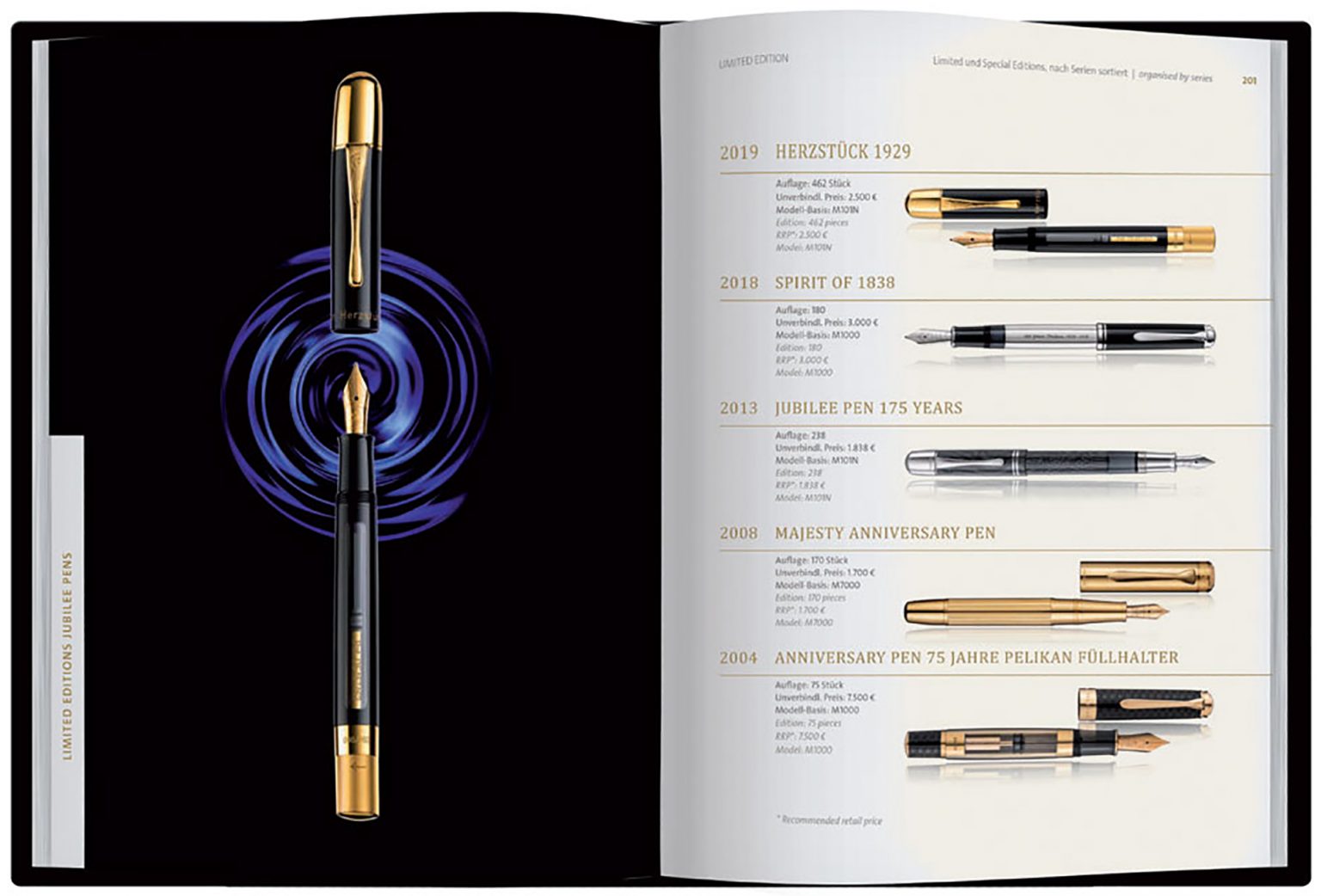 Pelikan Limited & Special Editions Fine Writing Instruments 19932020