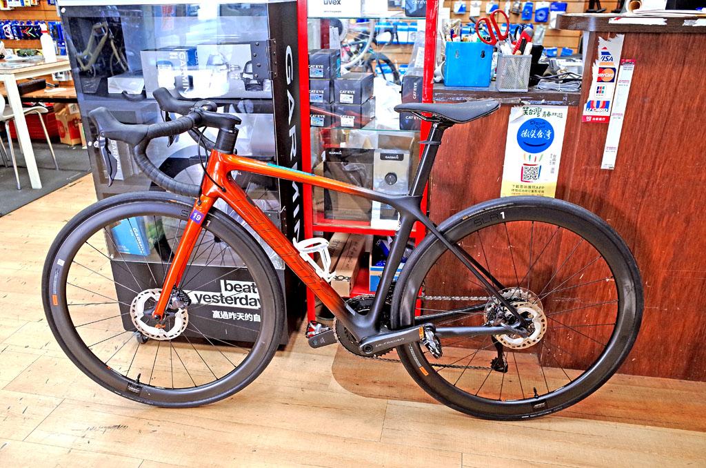 龍崎文衡殿之TCR Advanced Pro 0 Disc-KOM Ultegra Di2