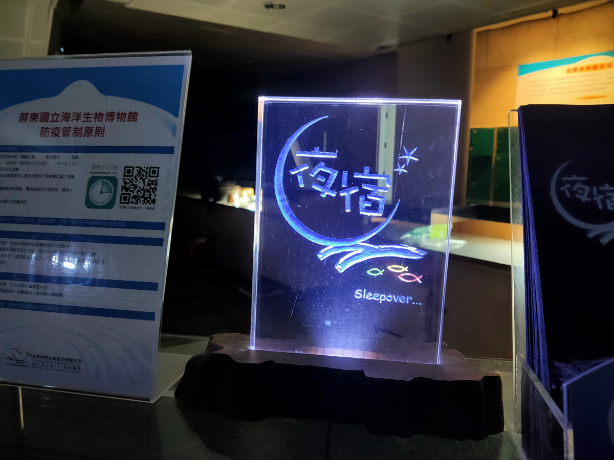 夜宿海生館_第一天_夜宿海底隧道