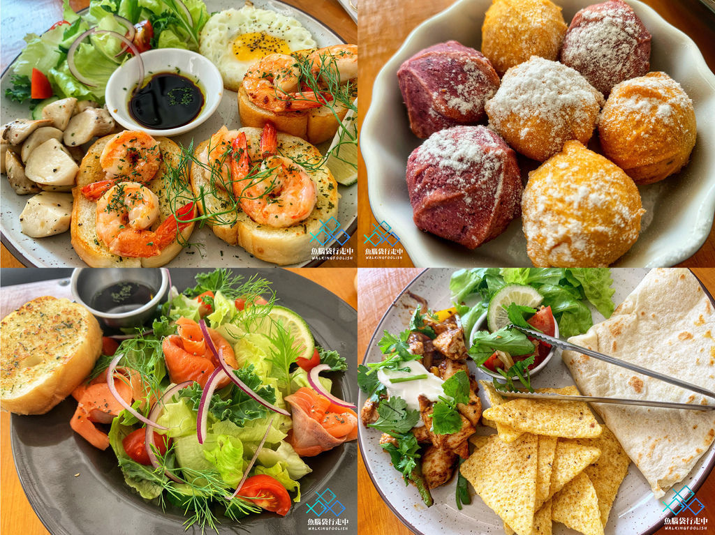 南投草屯│B1 brekky藍色貨櫃屋早午餐，來場清爽不油膩的早安晨之美！(附有菜單)