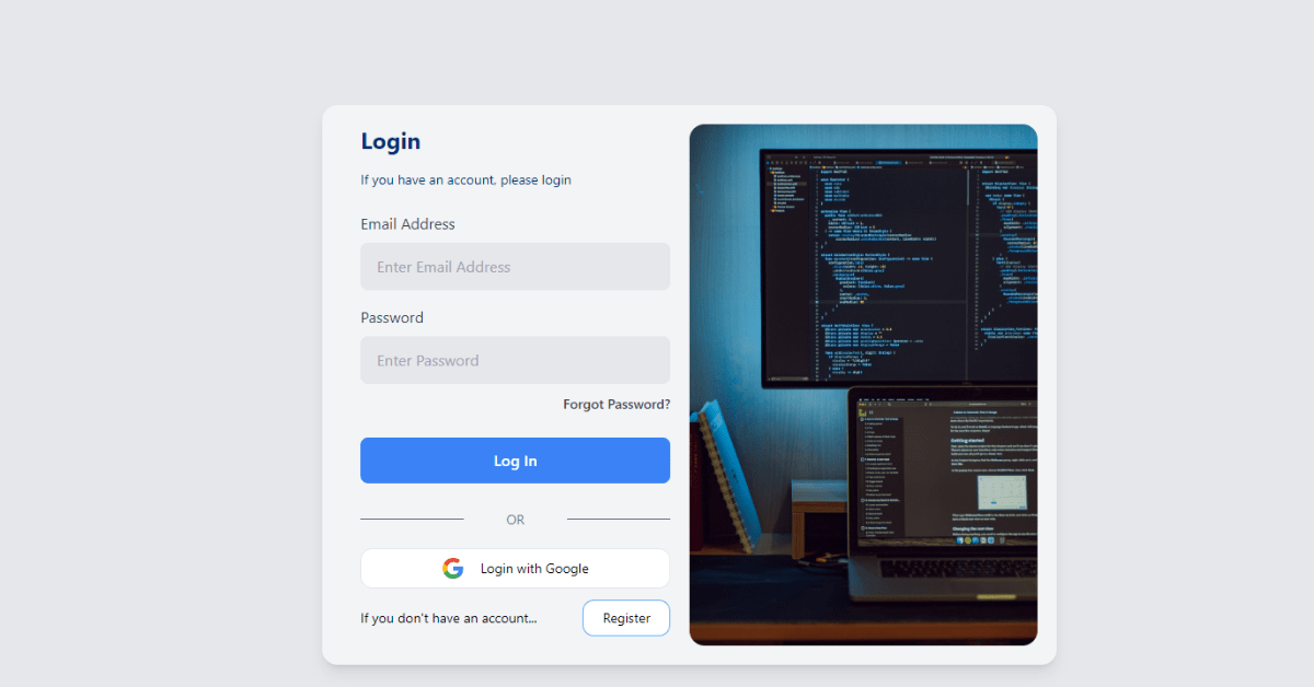40+ Tailwind Login Form page (Free code + demo)
