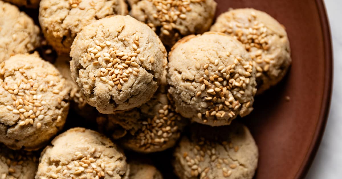 Almond Flour Tahini Cookies Recipe (Vegan & GlutenFree)