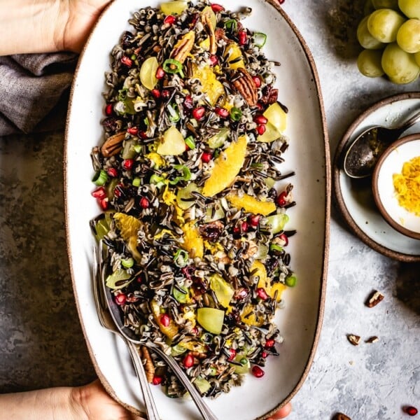 The Best Wild Rice Salad Recipe (VEGAN) Foolproof Living