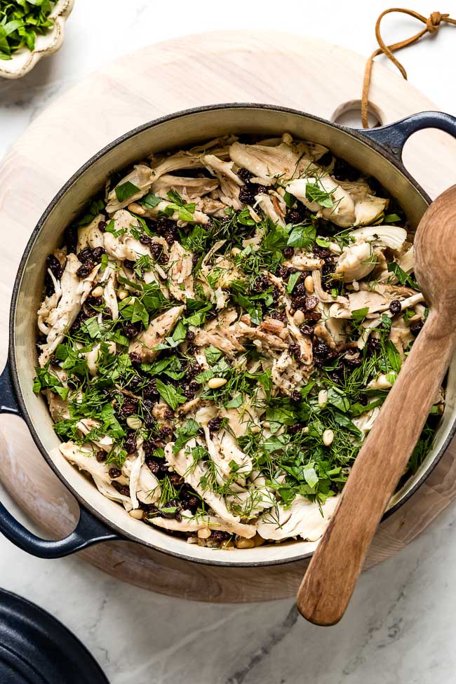 Chicken Rice Pilaf with Fresh Herbs (Turkish Style) Foolproof Living